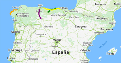 Mapa de otros caminos